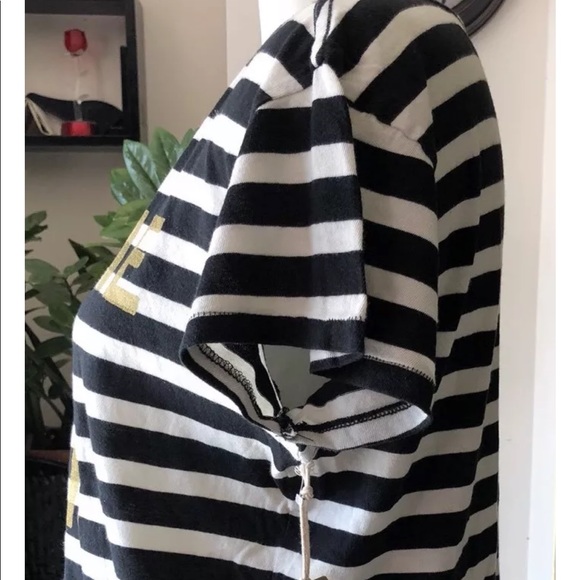 NWT True Rwligion Stripes Womens Shirt Small - Picture 2 of 7